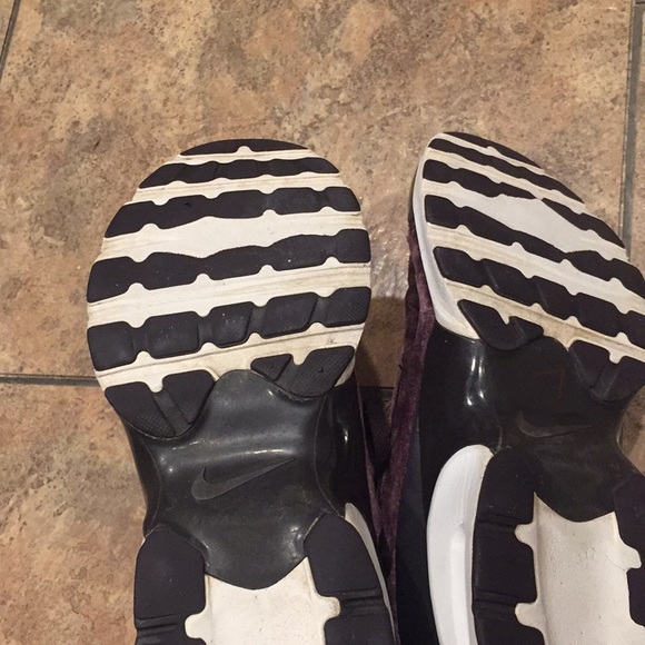 Nike crushes velvet air purple sneaker force 1 - Picture 5 of 7